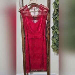 Kay Unger lace dress